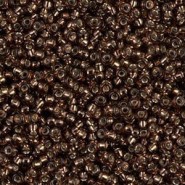 Miyuki seed beads 11/0 - Silver lined root beer 11-5D